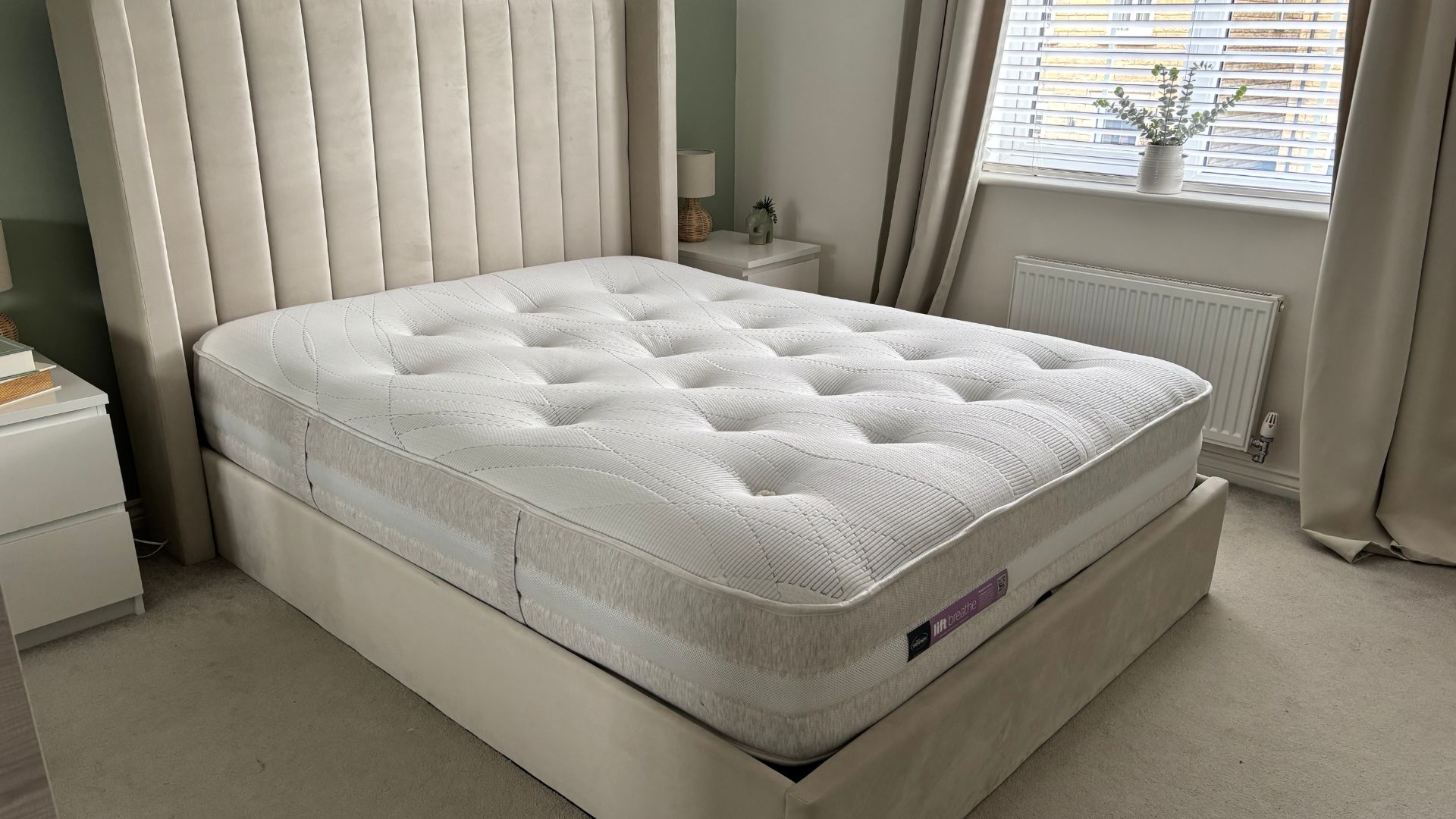 Silentnight LiftBreathe Mattress in Carly's bedroom