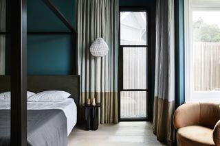 bedroom at Colonnade House by Splinter Society