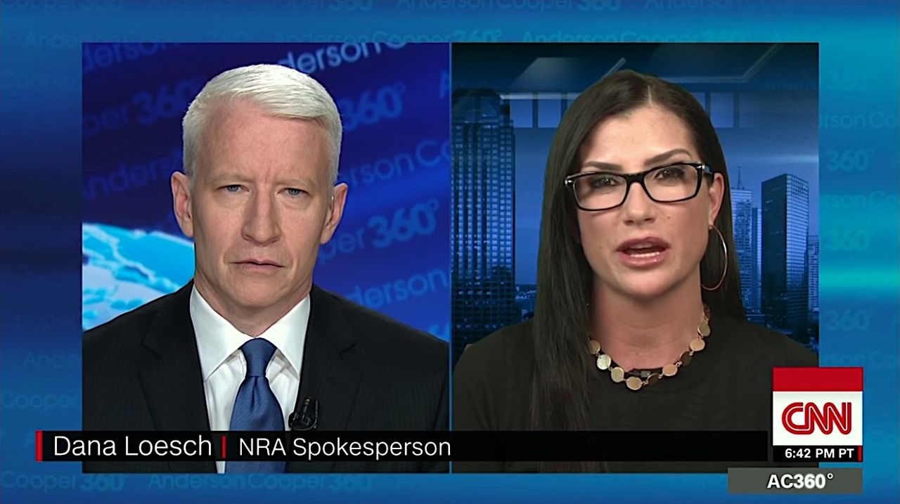 Anderson Cooper grills Dana Loesch