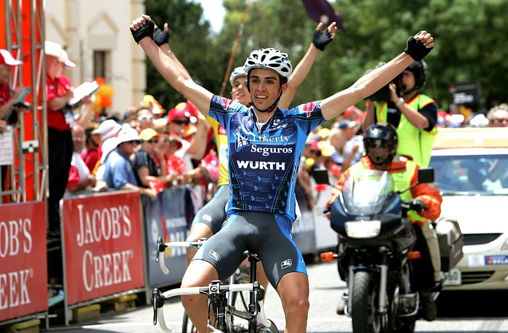 Alberto Contador at the 2005 Tour Down Under
