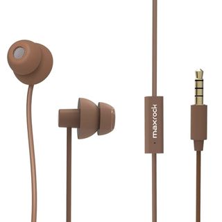 Maxrock Sleep Headphones in brown render.