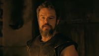 Matt Damon as Odysseus in The Odyssey.