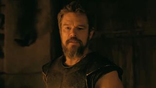Matt Damon as Odysseus in The Odyssey.