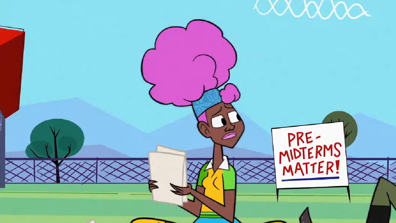 Ayo Edebiri voicing Harriet Tubman in Clone High.