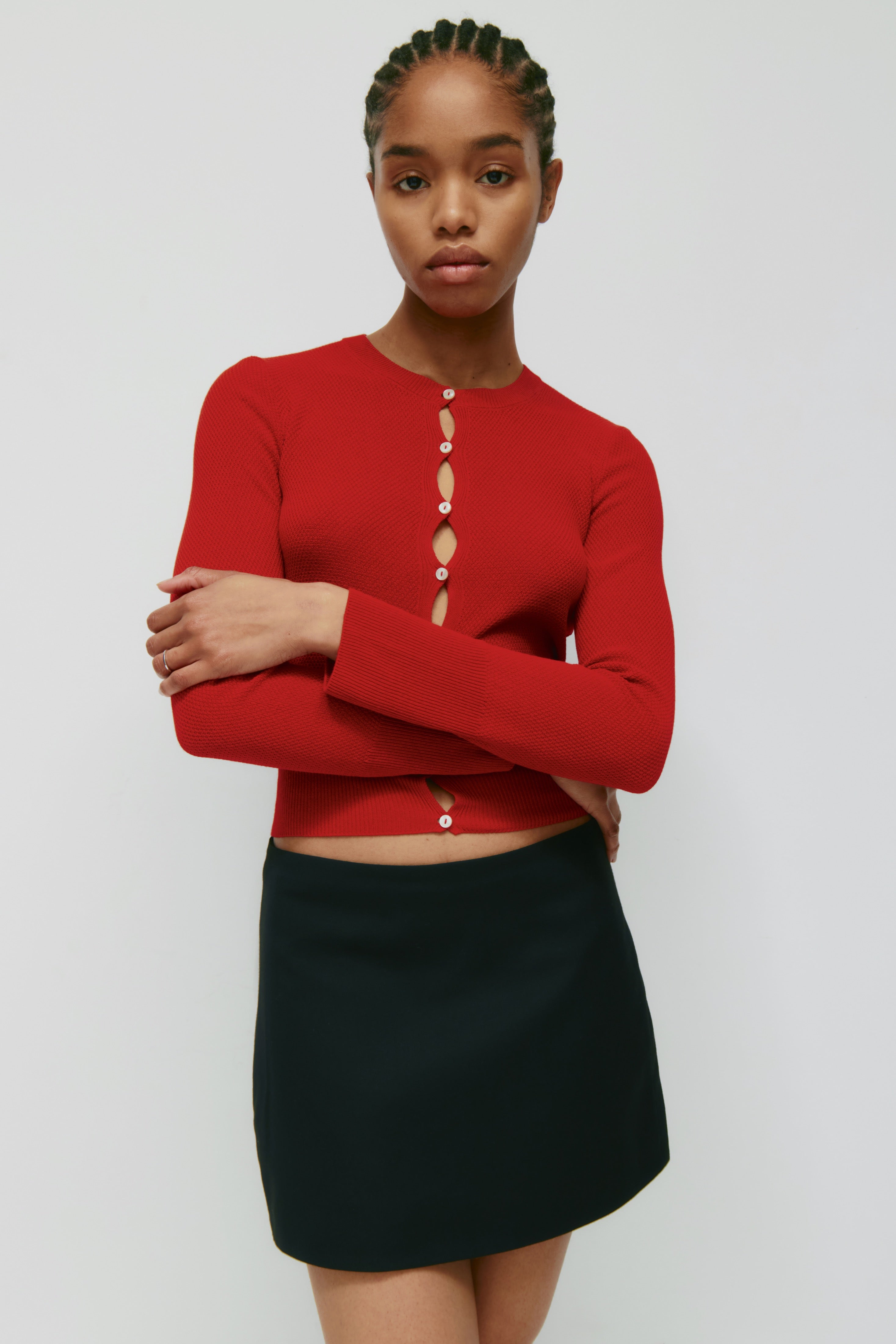 Women&amp;amp;apos;s Kenza Kissing Cardi in Salsa