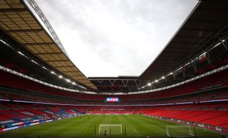 Wembley will welcome some spectators back this weekend