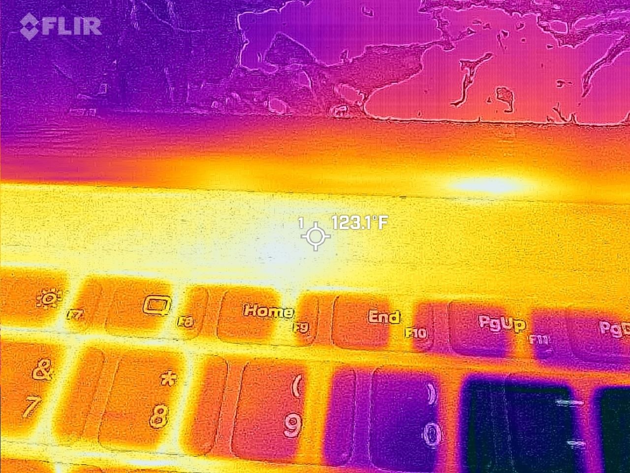 Surface Laptop Ultra heat
