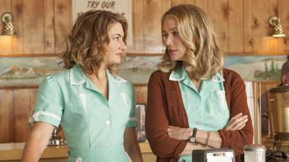 Mädchen Amick and Peggy Lipton in Twin Peaks: The Return