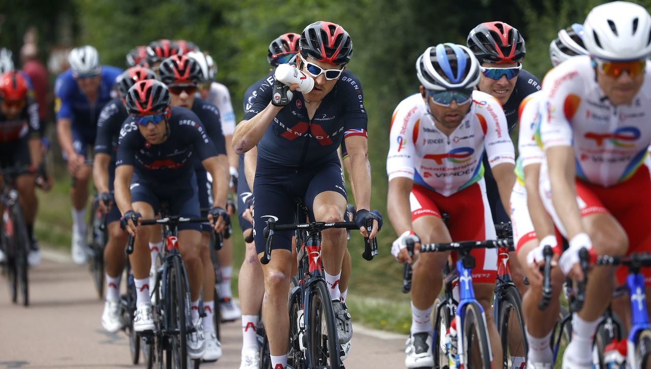 Geraint Thomas on stage seven of the Tour de France 2021