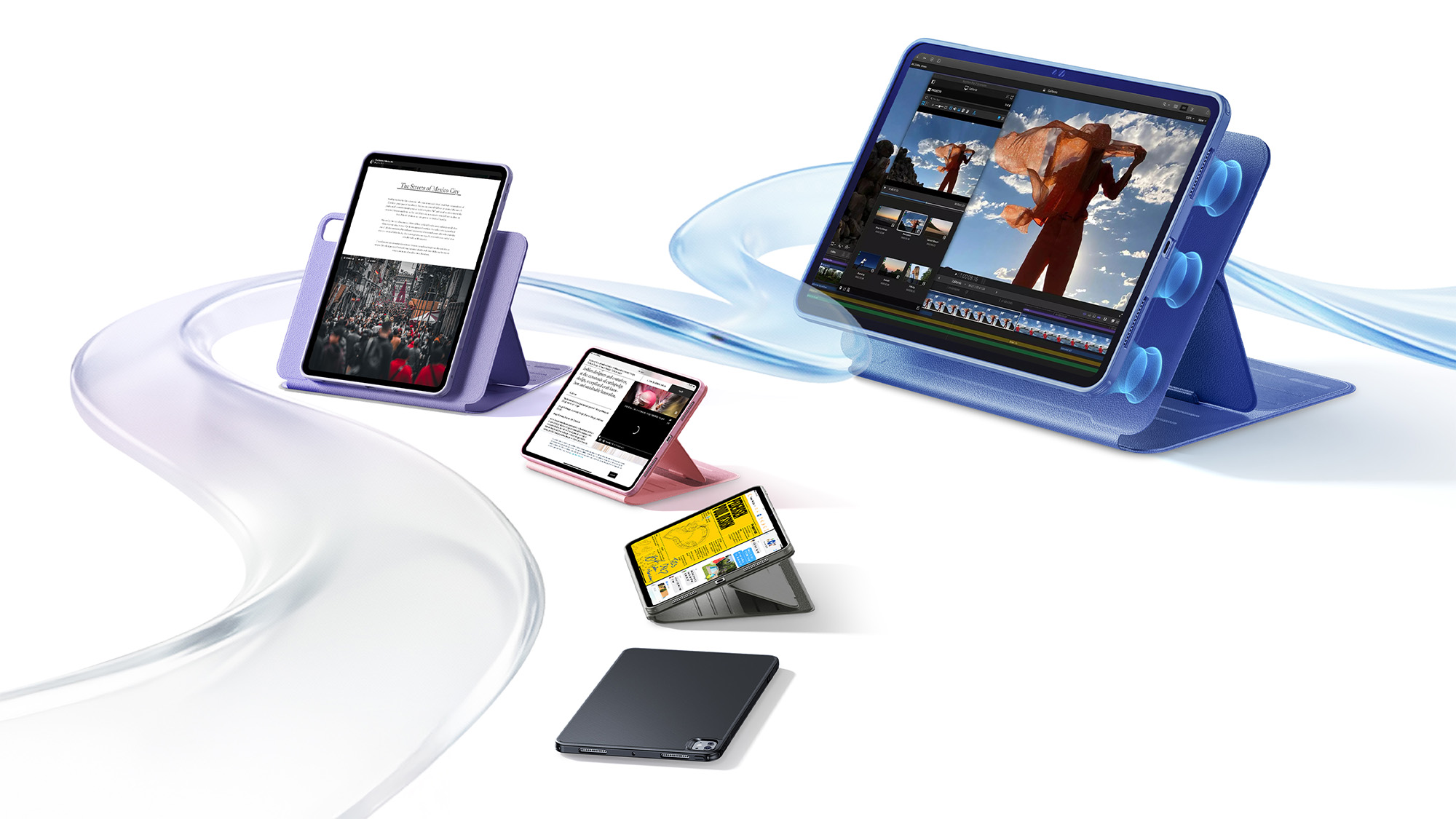 ESR product images iPad Air M4 accessories