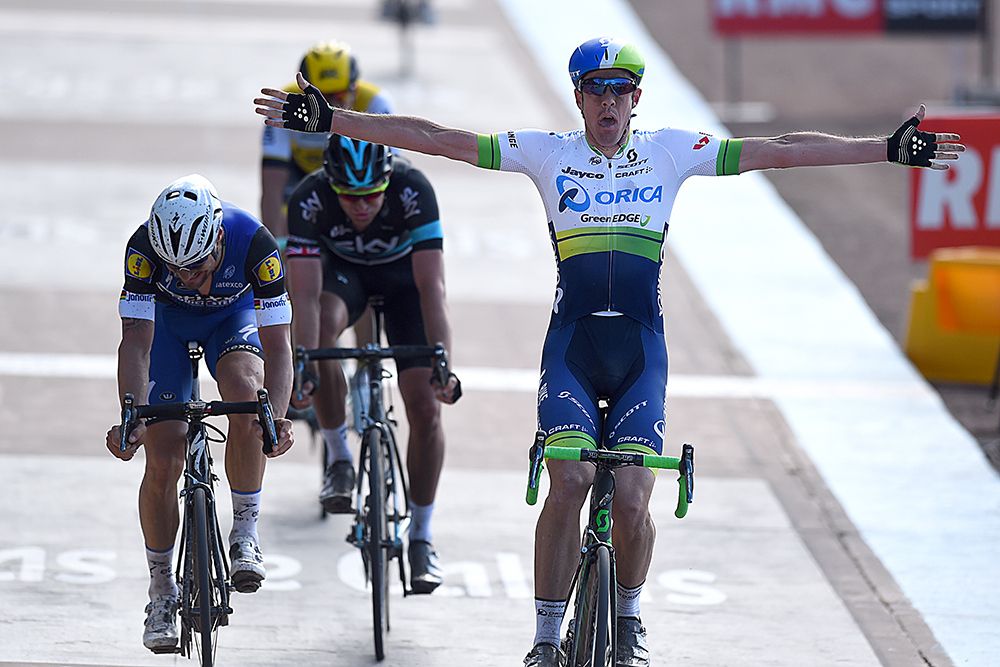 A big wide celebration from Mat Hayman