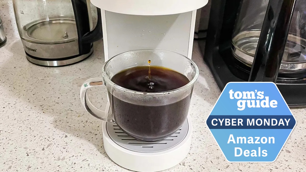 Keurig K-Cup Single Serve coffee maker with cyber monday badge