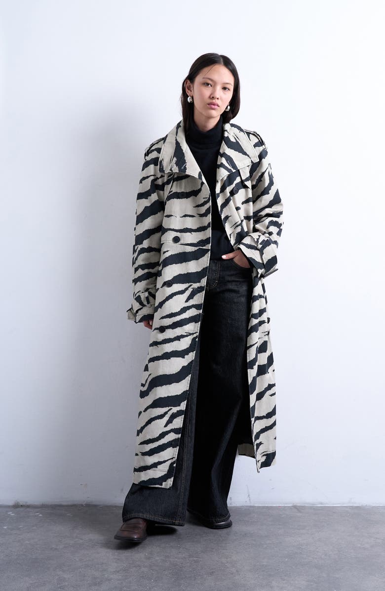 Stand Collar Trench Coat