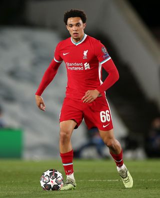 Liverpool defender Trent Alexander-Arnold was targeted with abusive messages this week