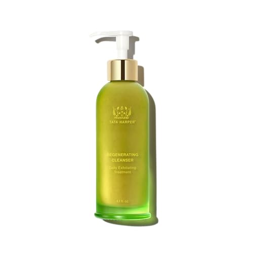 Tata Harper Regenerating Cleanser | Daily Cleansing &amp;amp; Exfoliating Facial Cleanser With Beta Hydroxy Acid | Clinically Proven Natural Skincare for Uneven Texture &amp;amp; Lack of Radiance, 4.2 Fl Oz