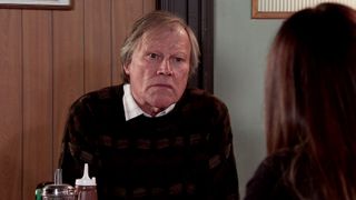 Roy Cropper can't believe he has been forced to lie to Carla.