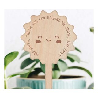 Thank You For Helping Me Grow Personalised Teacher Gift