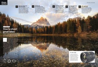 A landscape photo technique project from the Photo Active projects section, in the September 2024 issue of Digital Camera magazine