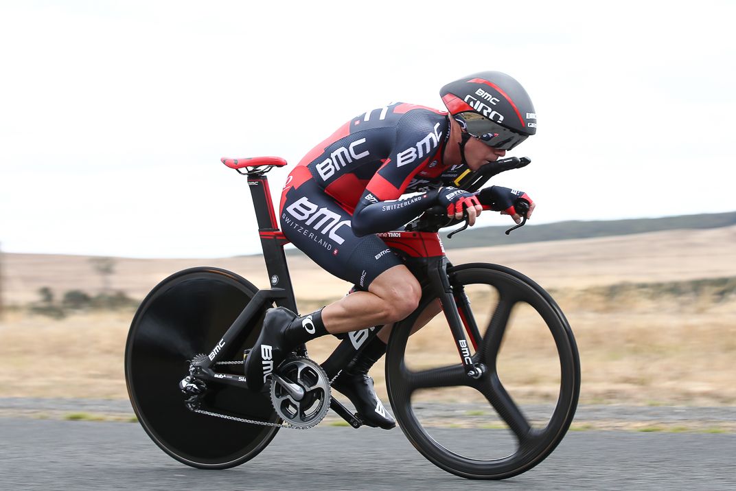 Rohan Dennis tucks in