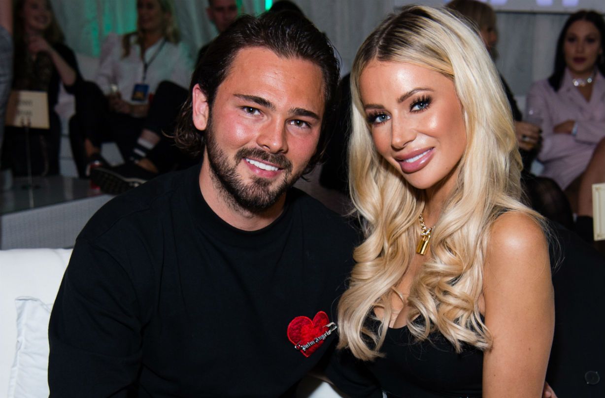 Bradley Dack and Olivia Attwood