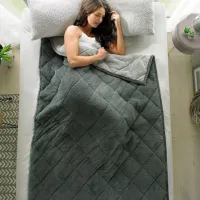 Homelife Two Tone Ultra Cosy Teddy 6.8kg Weighted Blanket: was £65now£45 at Studio (save £20)