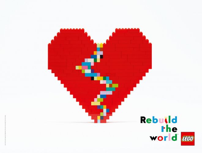 Lego rebuild the world ads