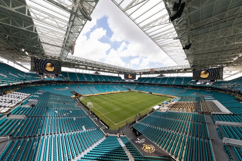 Hard Rock Stadium, Miami Gardens, FL - one of the host stadiums of the 2026 World Cup