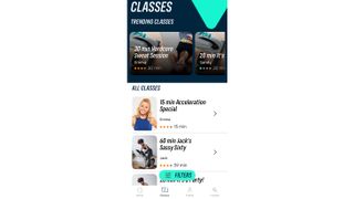 Apex Rides app classes section