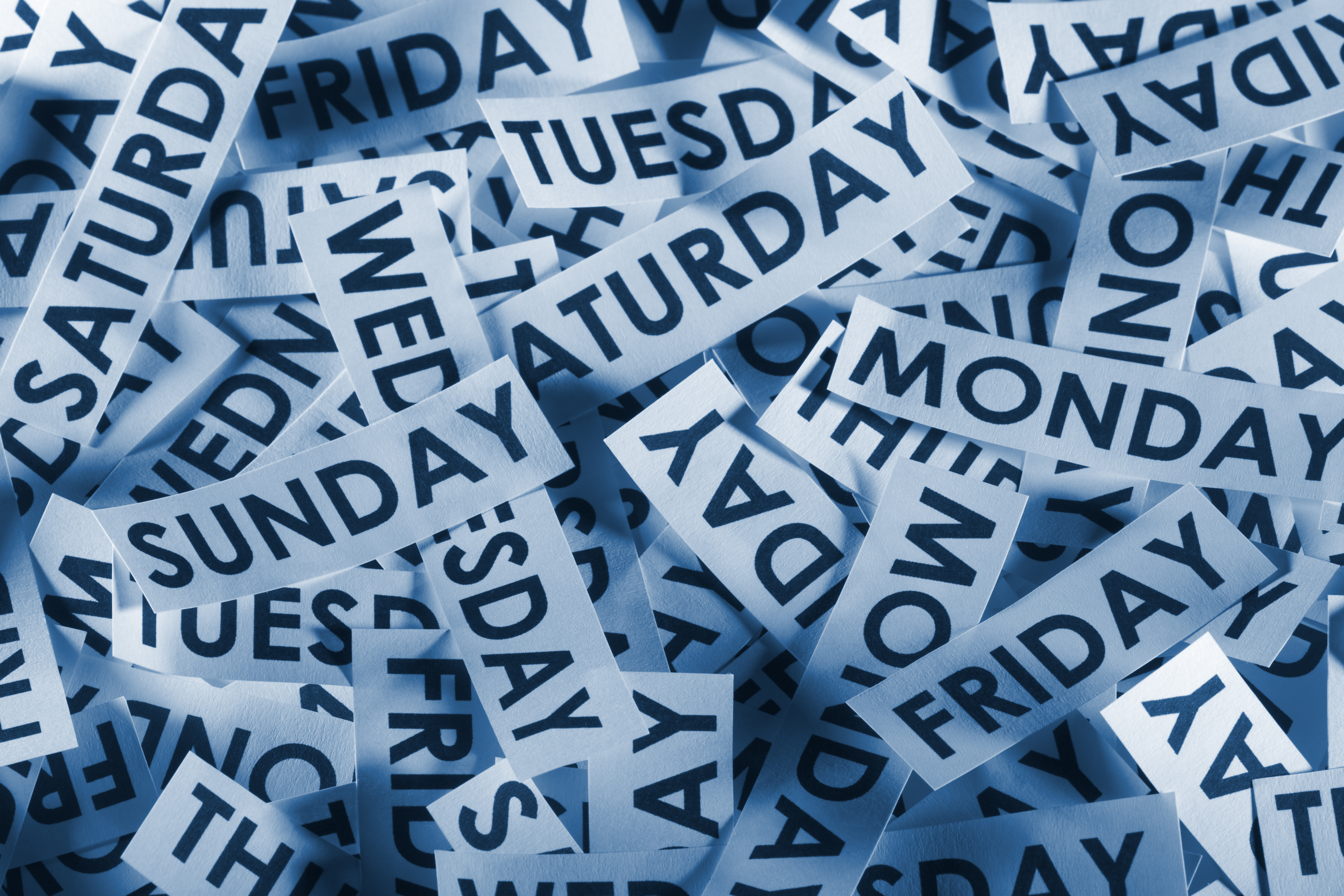 Days of the week