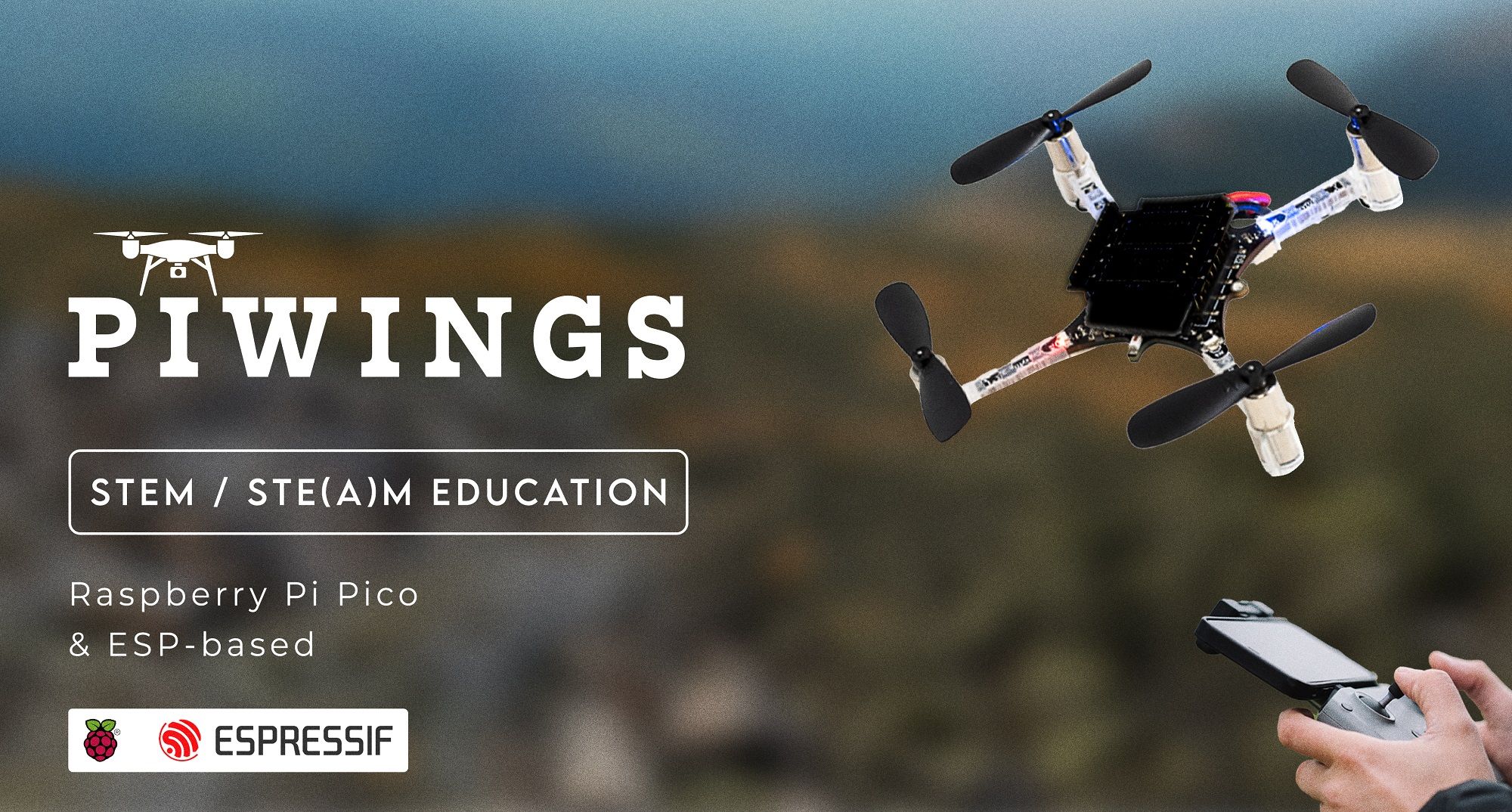 PiWings 2.0 Kickstarter fliegt mit Raspberry Pi Pico und ESP32| ein