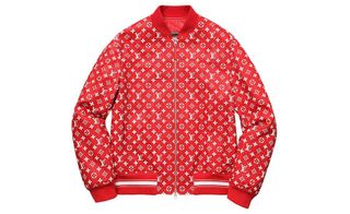 Louis Vuitton x Supreme jacket: brand collaborations