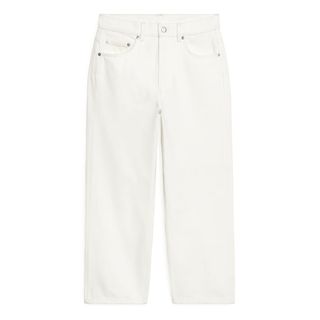 Arket Straight Cropped Jeans 