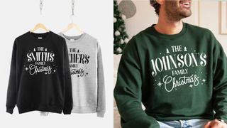 etsy matching christmas jumpers for the whole family