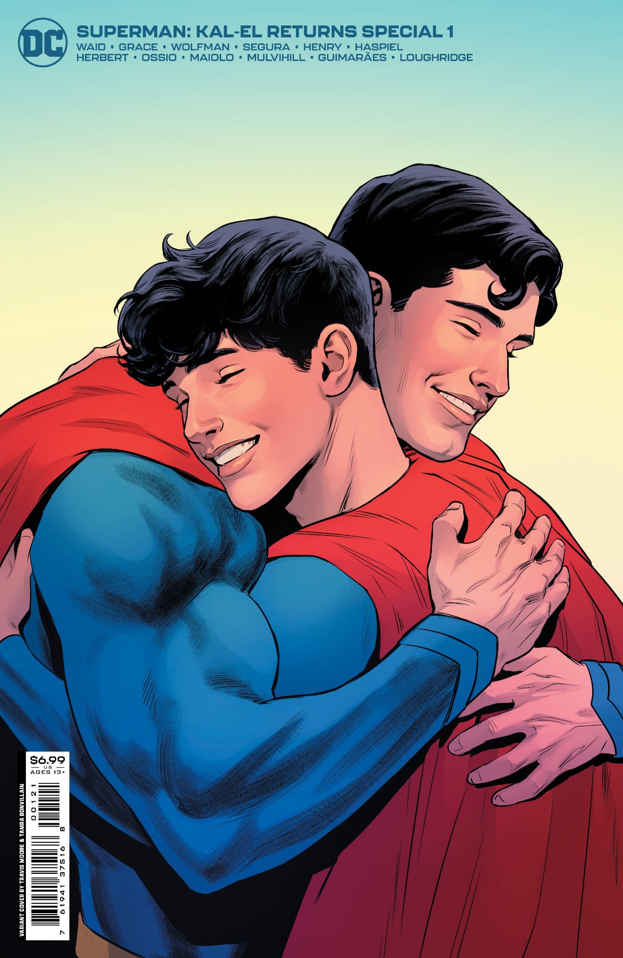 Superman: Kal-El Returns #1 art