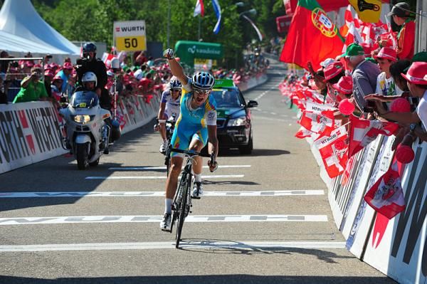 Tanel Kangert (Pro Team Astana) wins stage 9