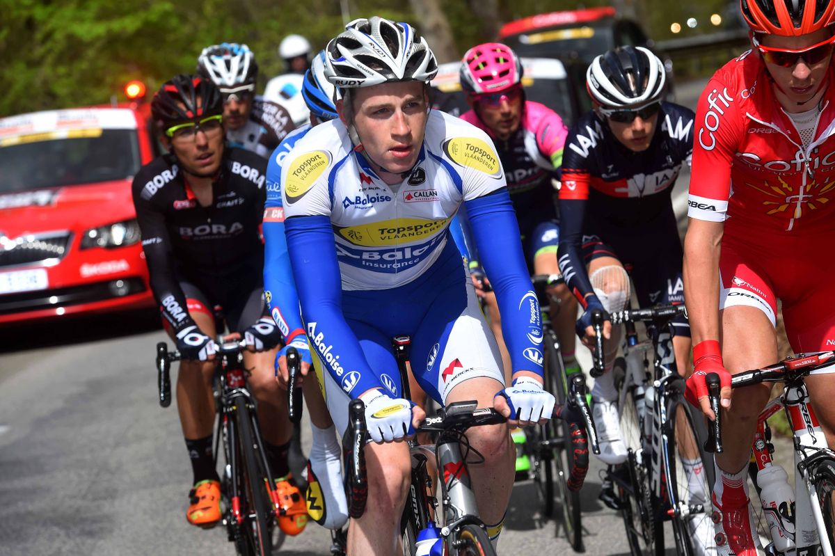 Otto Vergaerde (Topsport Vlaanderen-Baloise) in the break