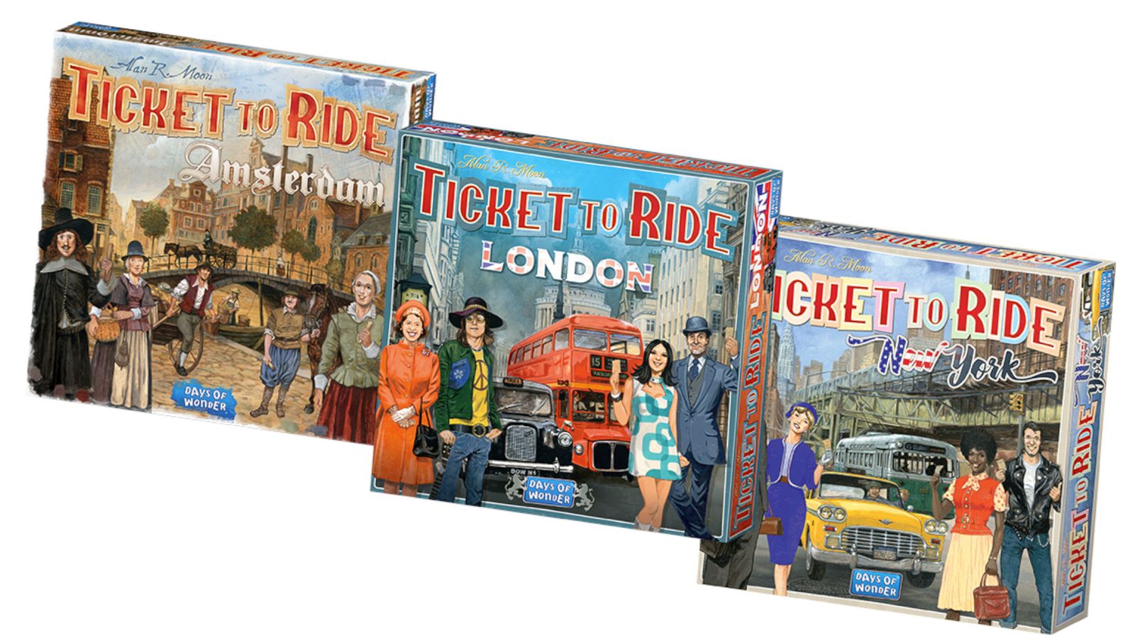 Tiket Ride Ticket To Ride Product Guide – A Guide to the World of Ticket to Ride ...