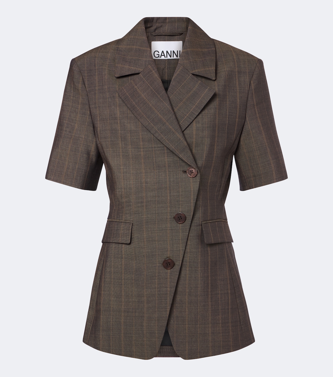Striped Wool Blazer