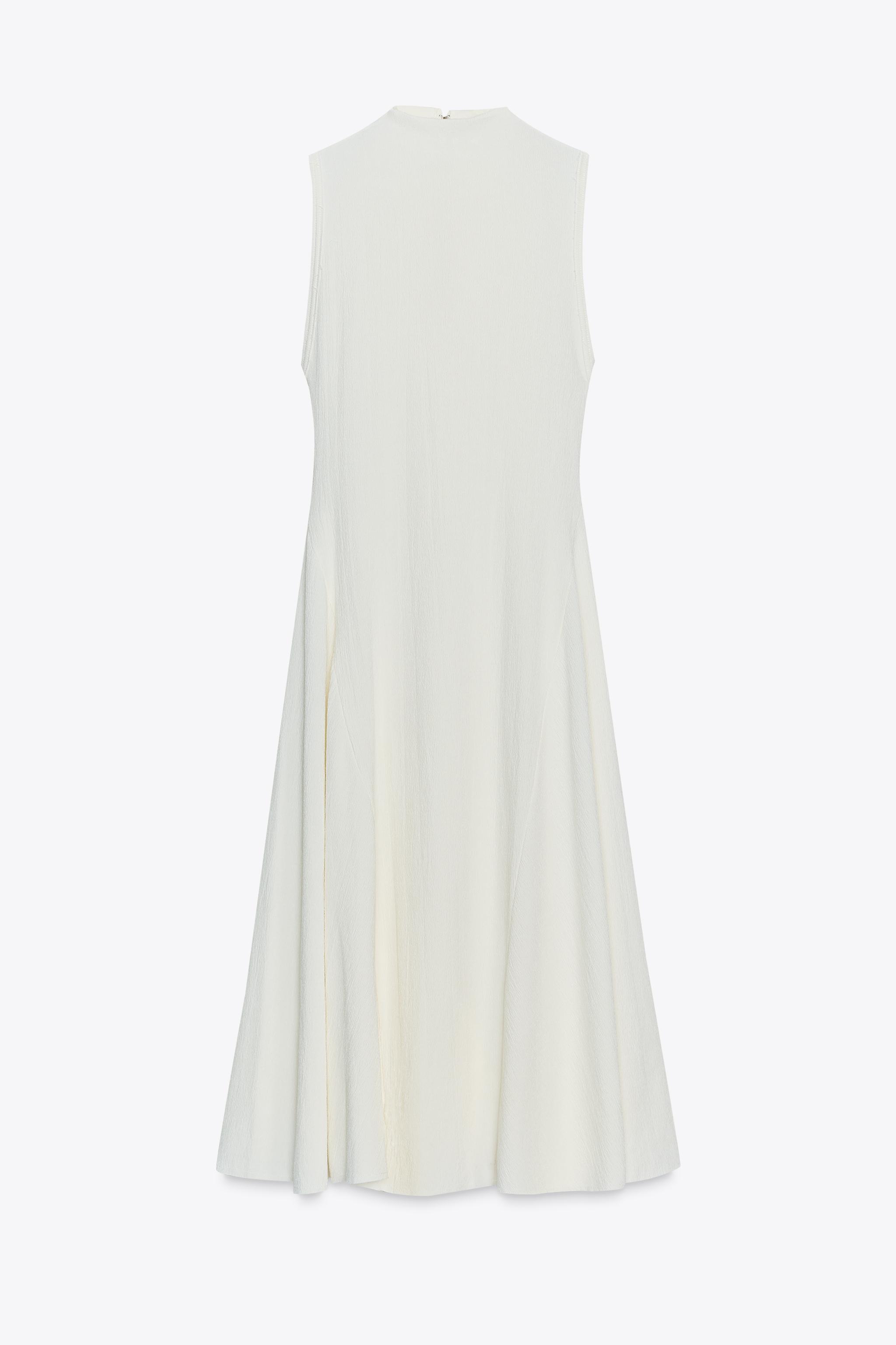 Textured Long Dress