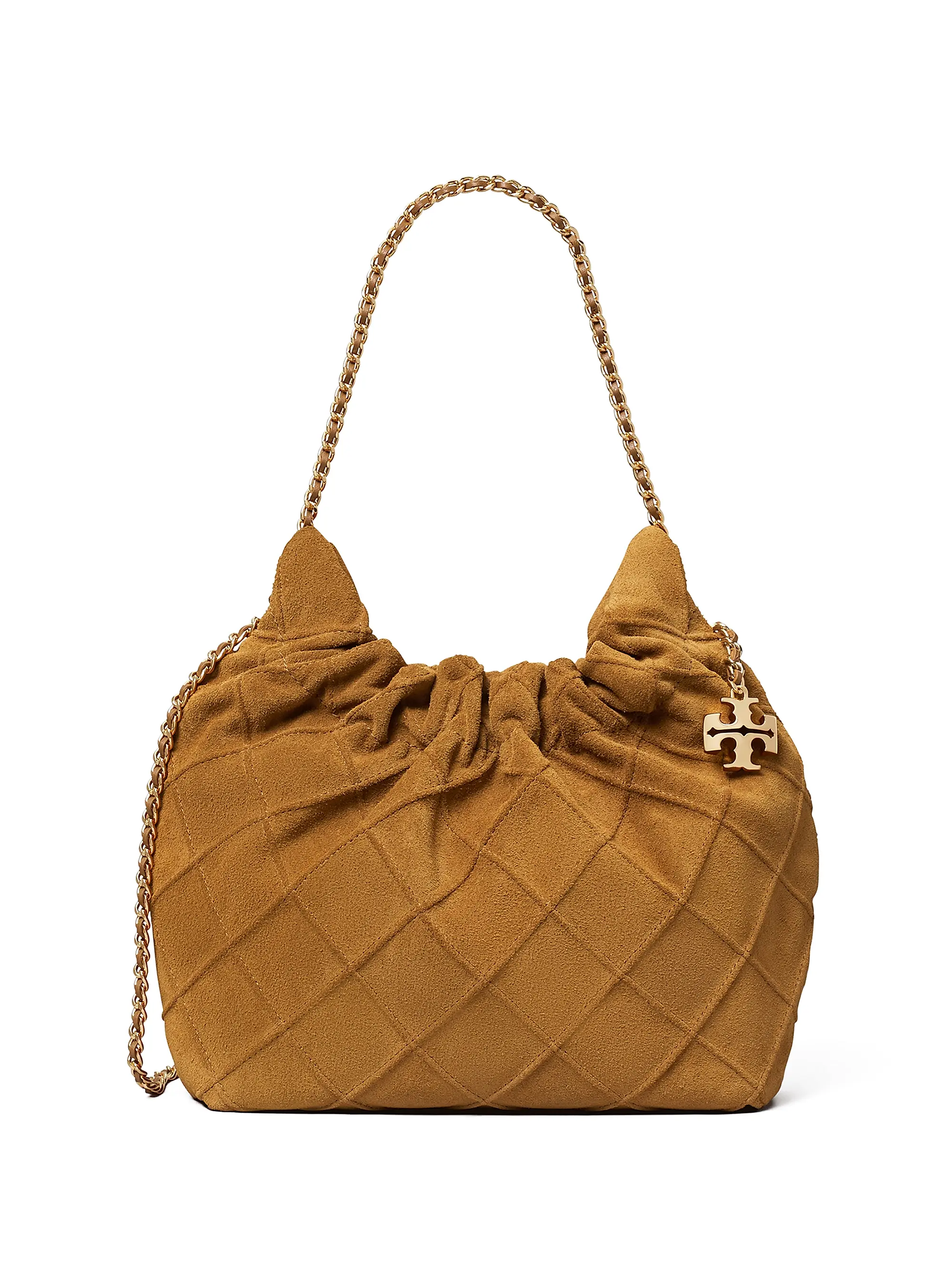 Mini Fleming Suede Hobo Bag