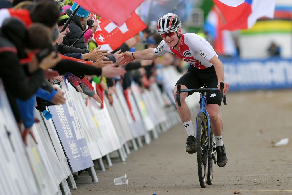 Kevin Kuhn was happy to take the silver medal on home soil