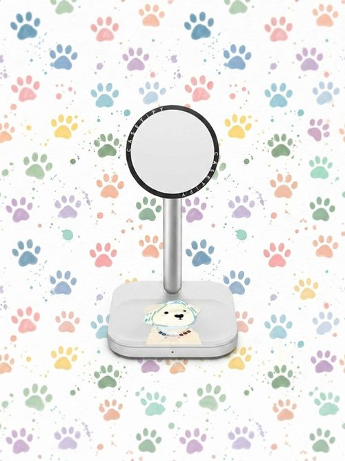 Bandana Poodle charging stand