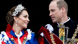 Kate Middleton and Prince William at the 2023 Coronation