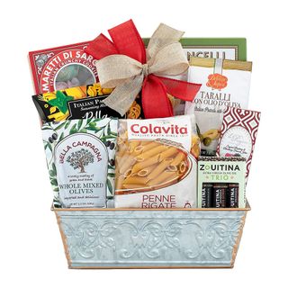 The Taste of Italy Italian Gift by Wine Country Gift Baskets Full of Italian Gourmet Ingredients Ready to Make an Italian Feast