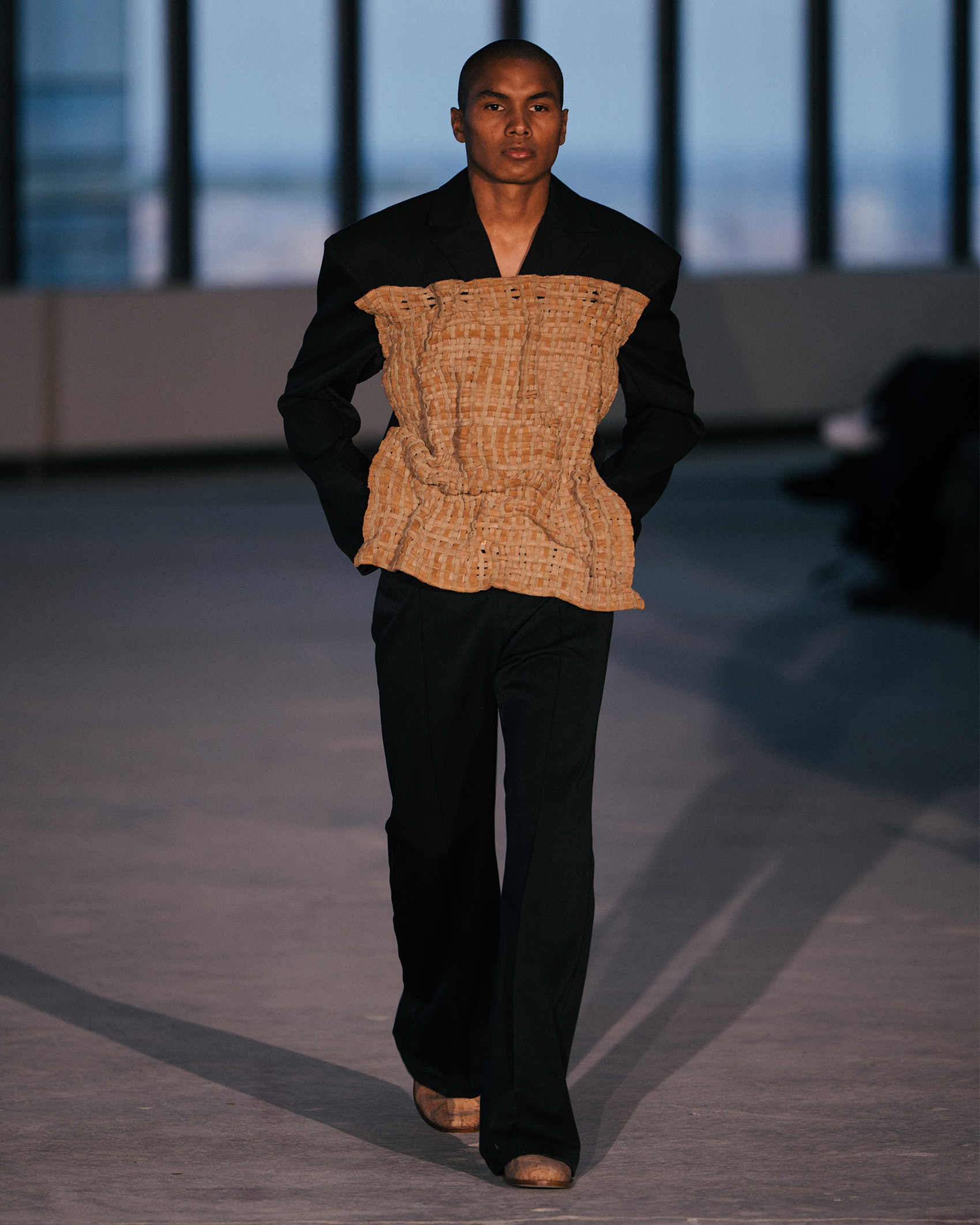 Campillo model on the runway