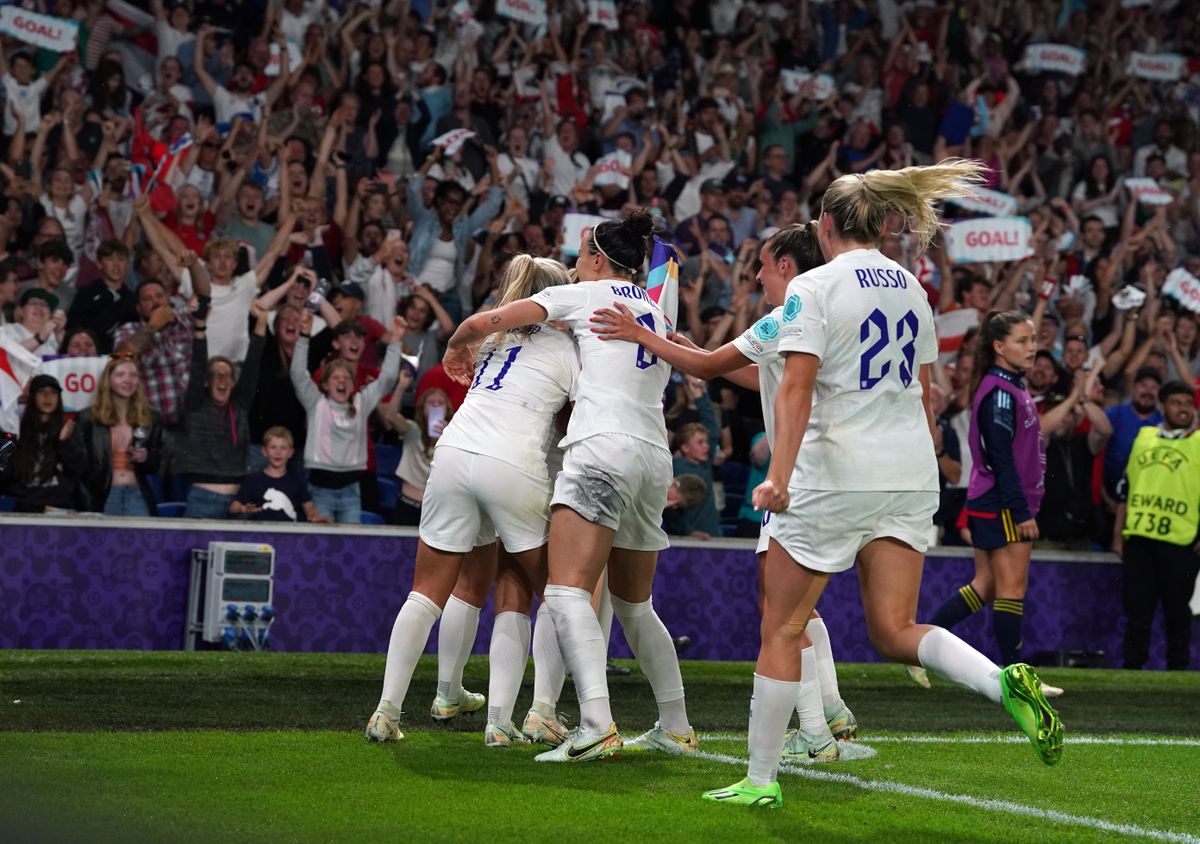 England v Spain – UEFA Women’s Euro 2022 – Quarter Final – Brighton &amp; Hove Community Stadium