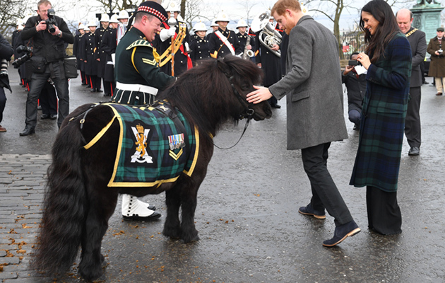 Prince Harry and Meghan Markle visit to Edinburgh, Scotland - 13 Feb 2018