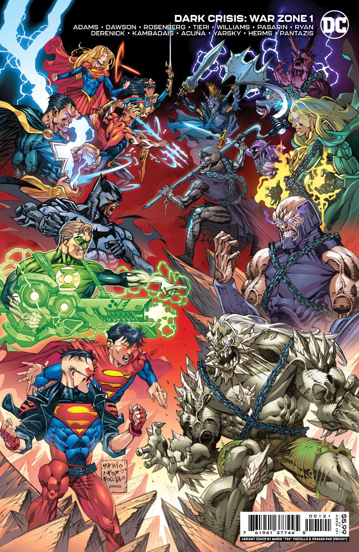 Dark Crisis: War Zone #1