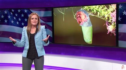 Samantha Bee looks at the Donald Trump presidential transformation