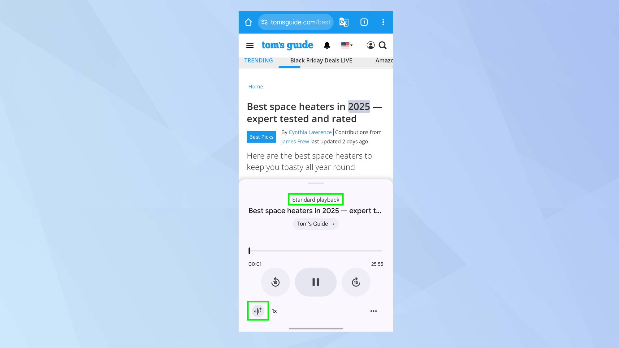 How to turn webpages into podcasts